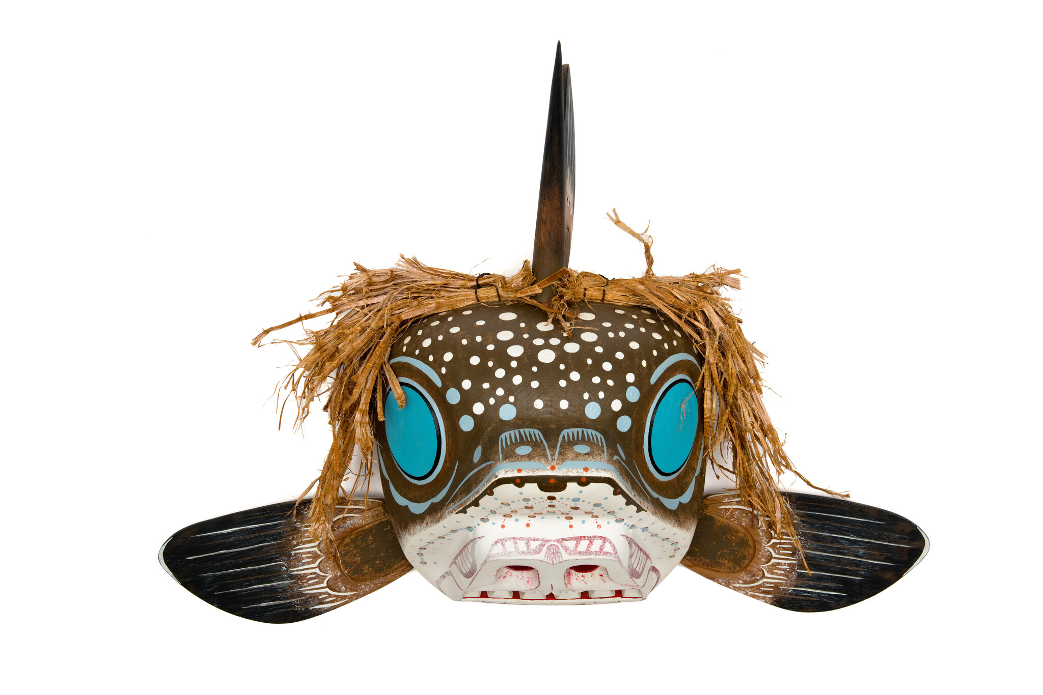 SOLD  Indigenous Art Ratfish Mask