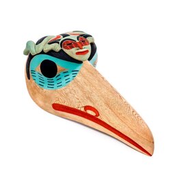 SOLD  Tsimshian Raven Frog Mask