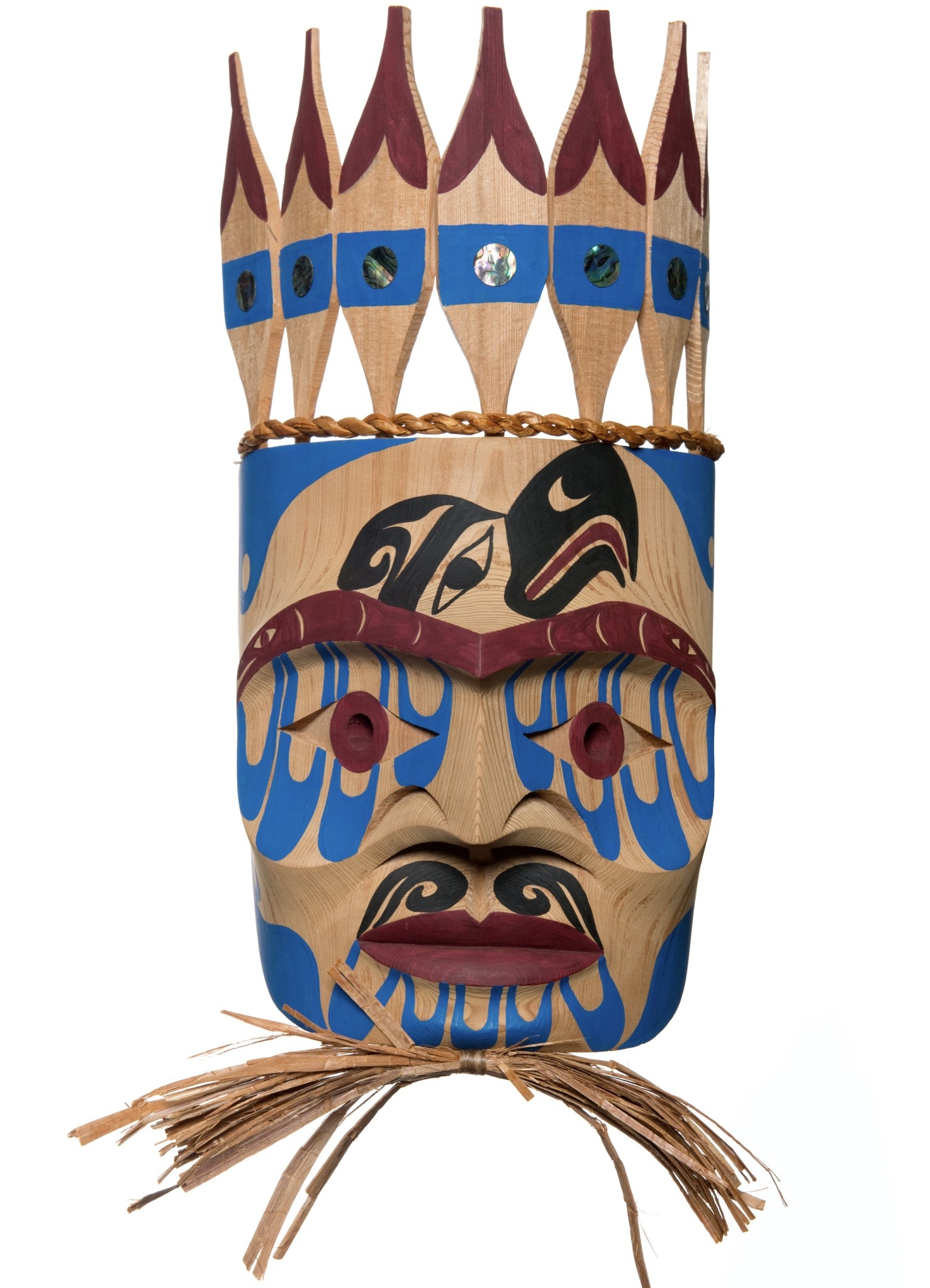CUSTOM ORDER Chief Portrait Mask (Ditidaht)