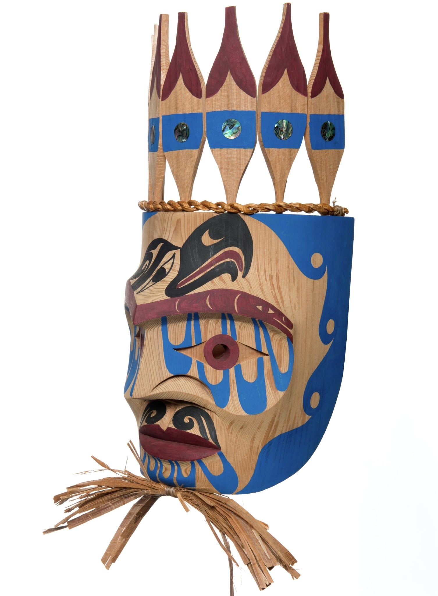 CUSTOM ORDER Chief Portrait Mask (Ditidaht)