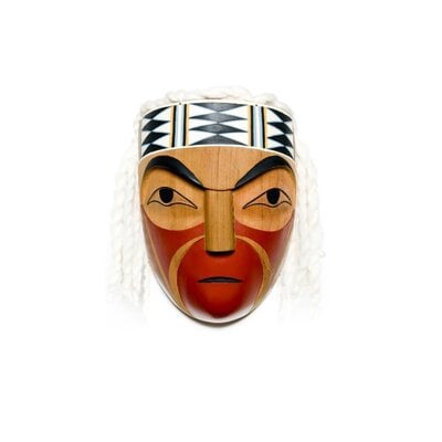 CUSTOM ORDER  Coast Salish Osiam (Chief) Mask