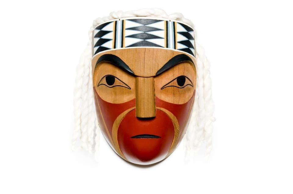 CUSTOM ORDER  Coast Salish Osiam (Chief) Mask