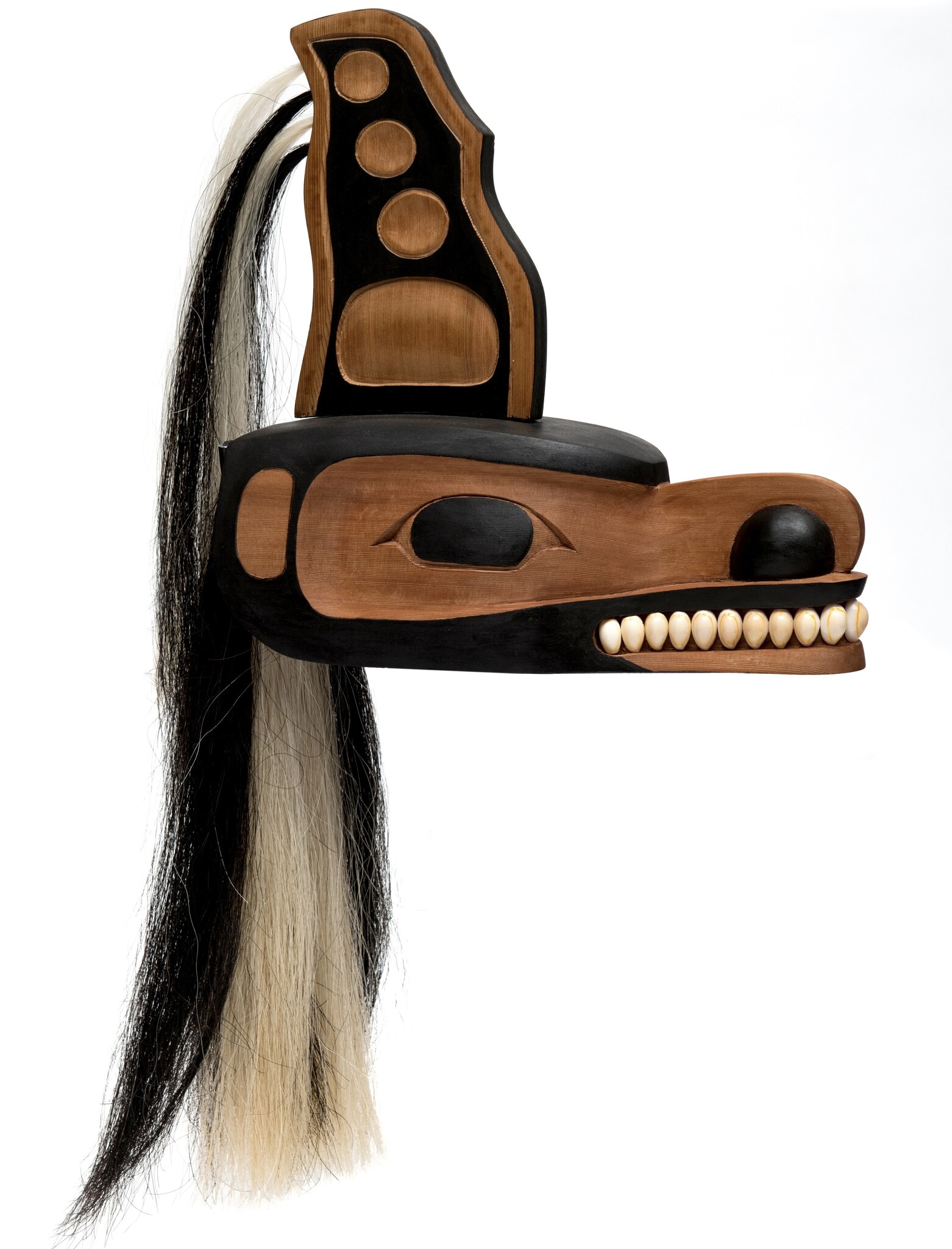 SOLD  Northwest Coast Orca Headdress
