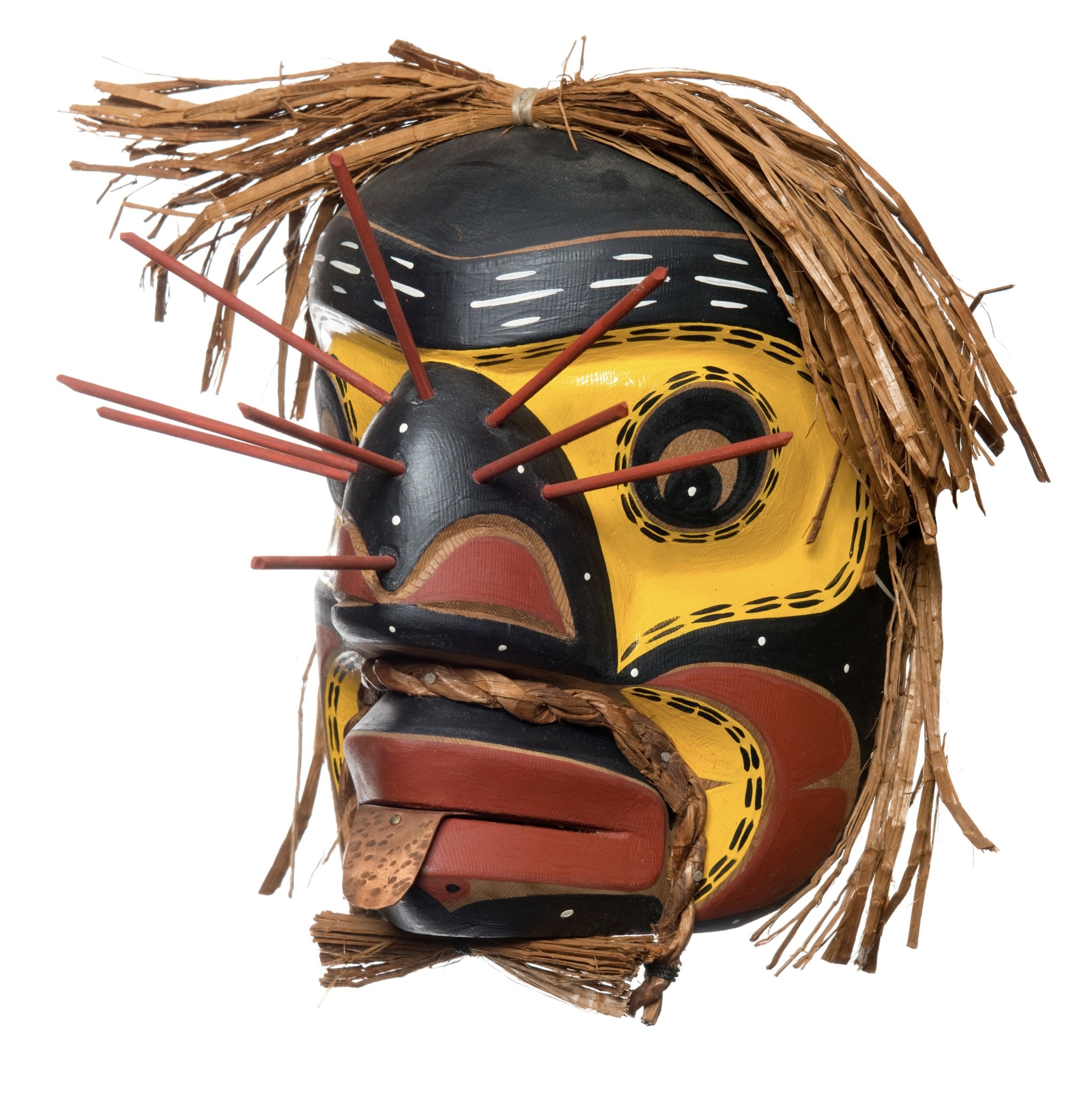 SOLD  Bee Mask (Kwak'waka'wakw)