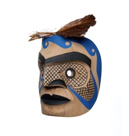 CUSTOM ORDER  8" Fisherman Mask (Ditidaht).