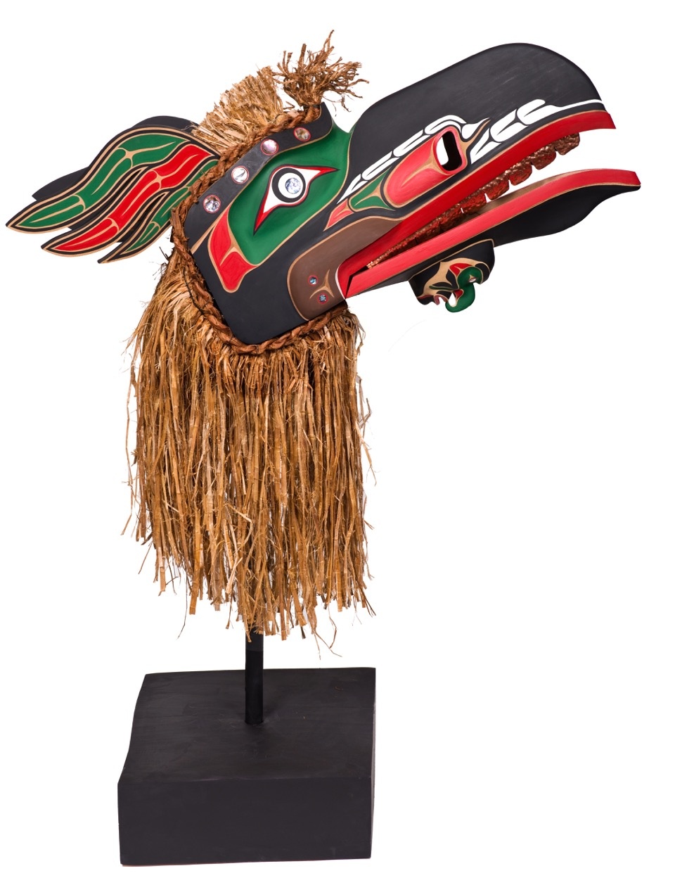 CUSTOM ORDER  Sea Raven Mask (Kwak'waka'wakw)