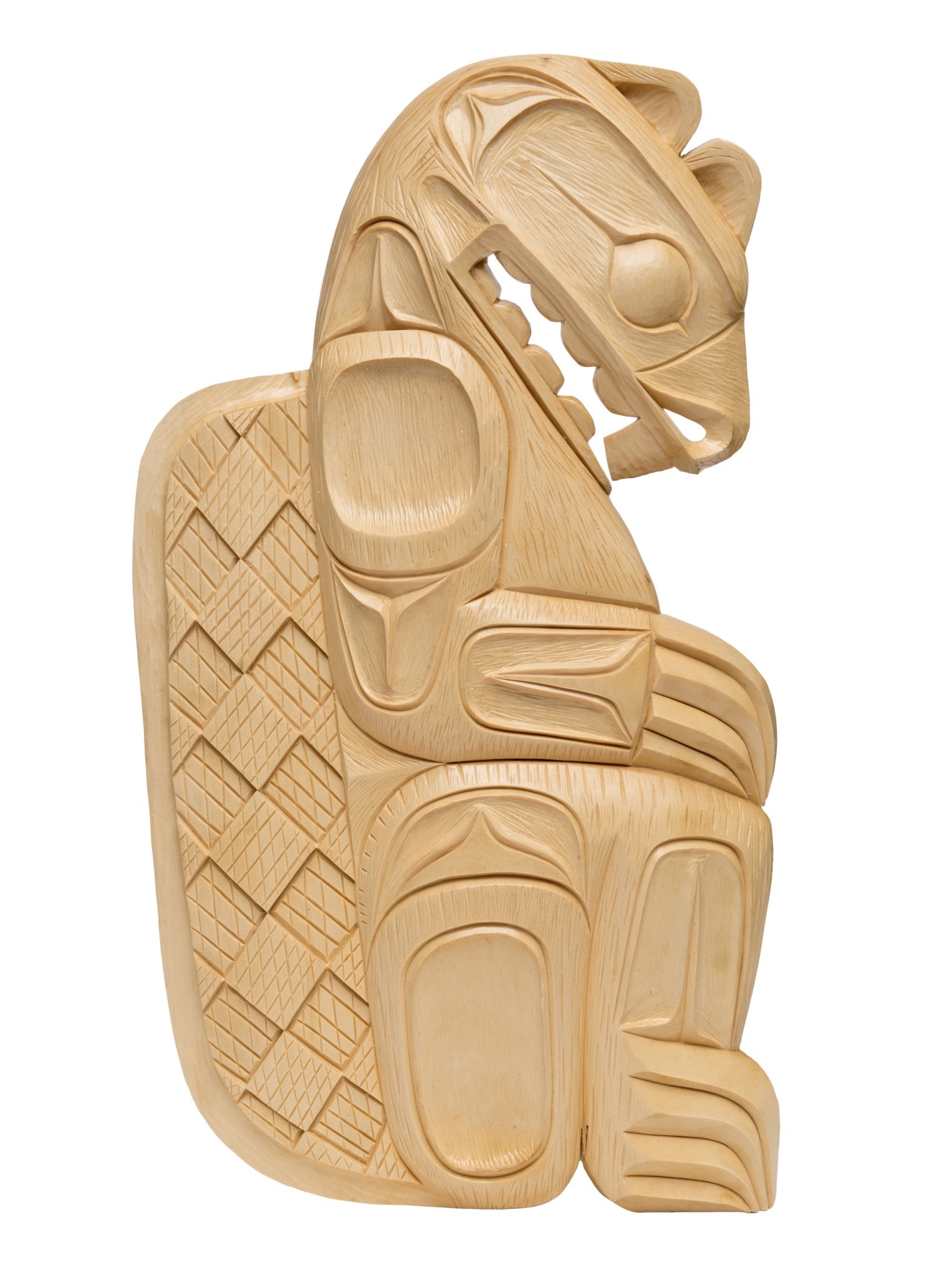 SOLD  Beaver Plaque (Coast Salish)
