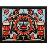 SOLD  Raven and Sun Wall Panel