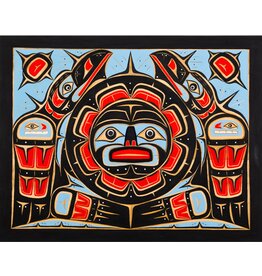 CUSTOM ORDER  Raven and Sun Wall Panel