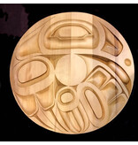 SOLD  Coast Salish Raven Panel