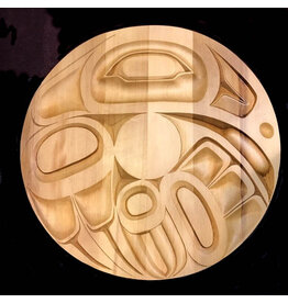 SOLD  Coast Salish Raven Panel