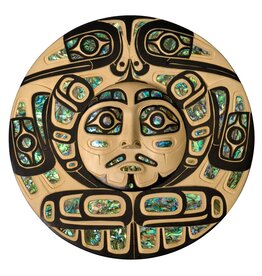 CUSTOM ORDER  Raven, Eagle Moons (Coast Salish).