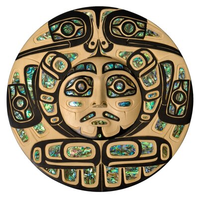 CUSTOM ORDER  Raven, Eagle Moons (Coast Salish).