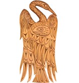 Coast Salish Heron Carving