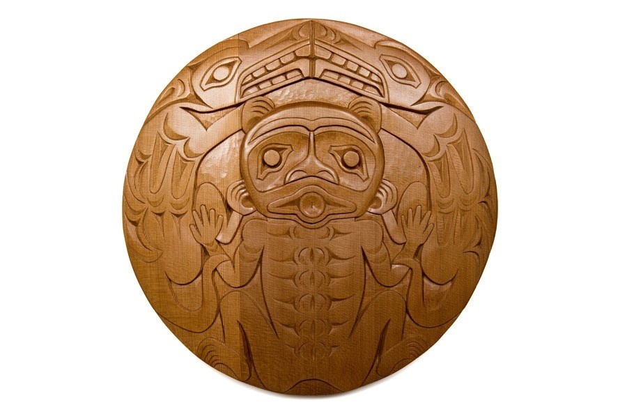 SOLD  Large Coast Salish Spindle Whorl