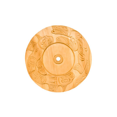 Sold  Coast Salish Carved Spindle Whorl