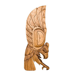 CUSTOM ORDER  Landing Eagle Carving