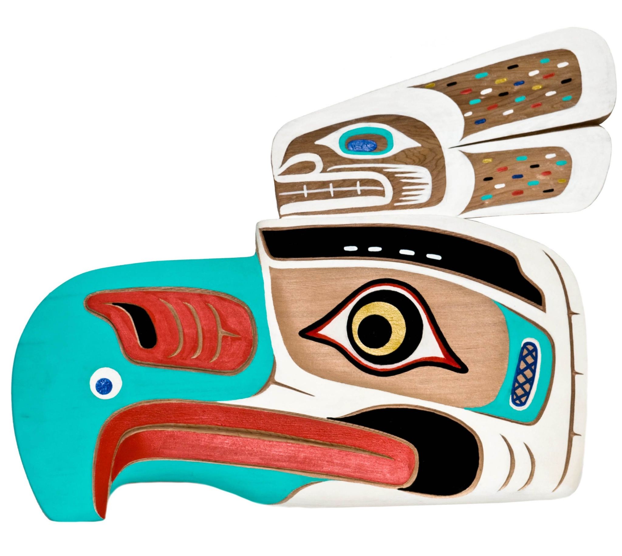 CUSTOM ORDER Kolus Plaque (Young Thunderbird)