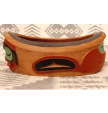 SOLD  Coast Salish Resting Human Bowl