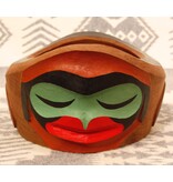 SOLD  Coast Salish Resting Human Bowl