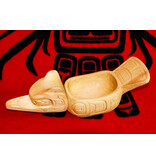 CUSTOM ORDER  Unstained Raven Bowl (Kwak'waka'wakw)