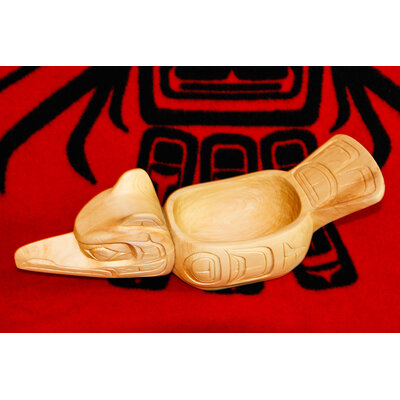 CUSTOM ORDER  Unstained Raven Bowl
