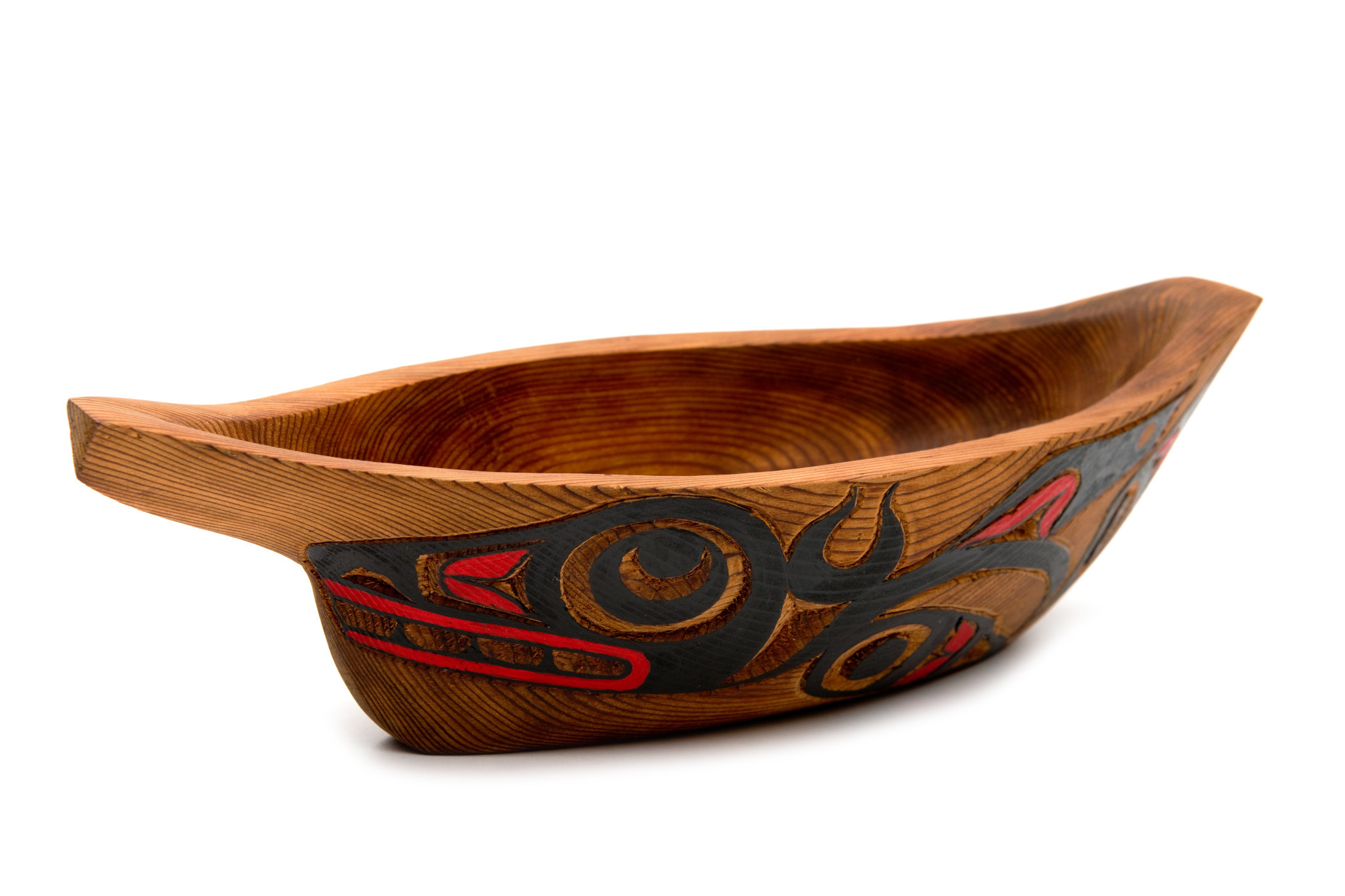 SOLD  Coast Salish Orca Bowl