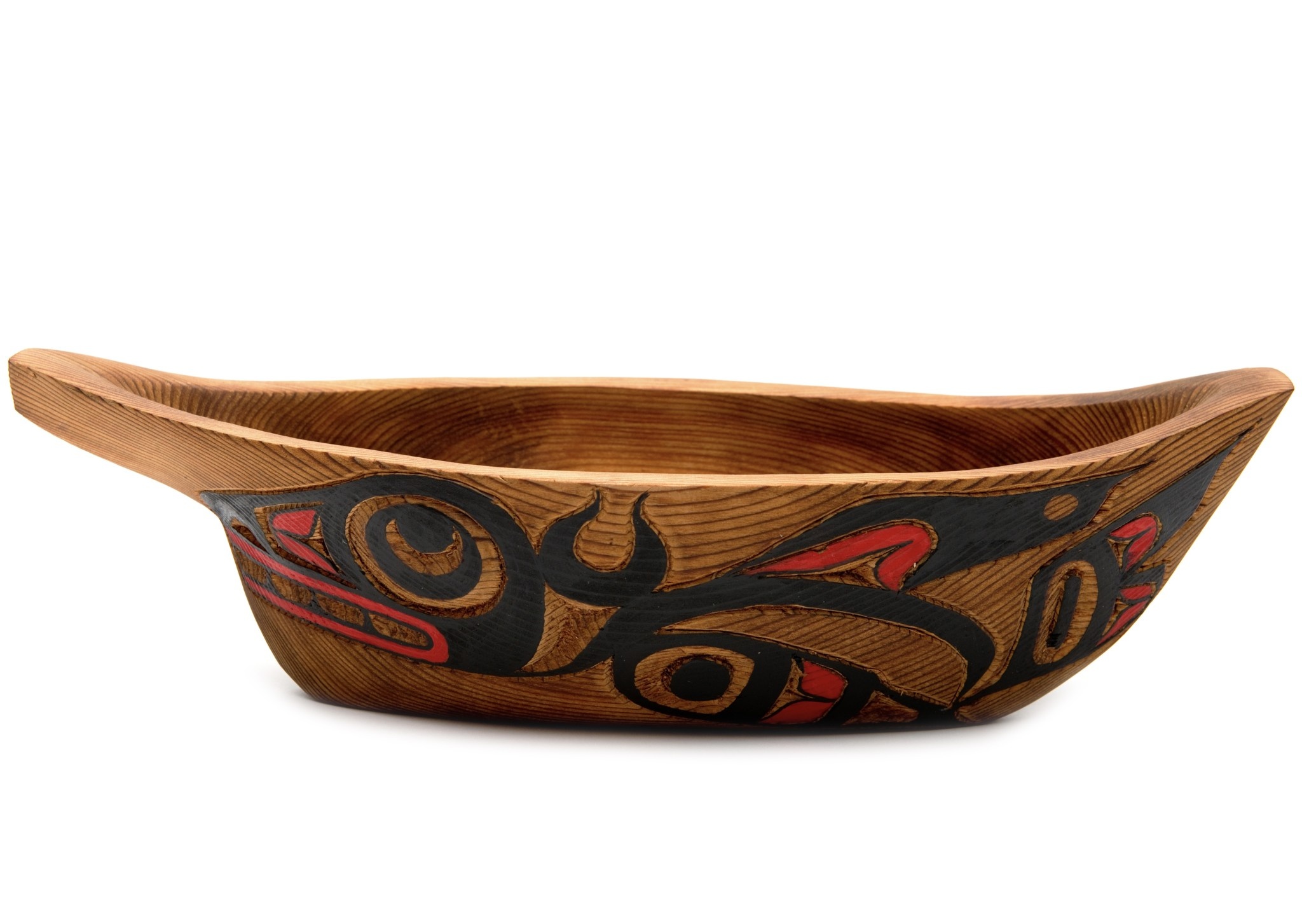 SOLD  Coast Salish Orca Bowl