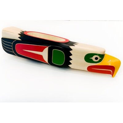 CUSTOM ORDER  Coast Salish Yellow Cedar Eagle Bowl