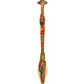 SOLD  Two Sided Raven / Eagle Paddle