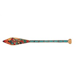 CUSTOM ORDER  Two Sided Wolf / Butterfly Paddle