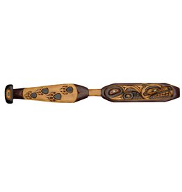 SOLD  Indigenous Bear Paddle 64"