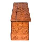 CUSTOM ORDER  Thunderbird and Killer Whale Blanket Box