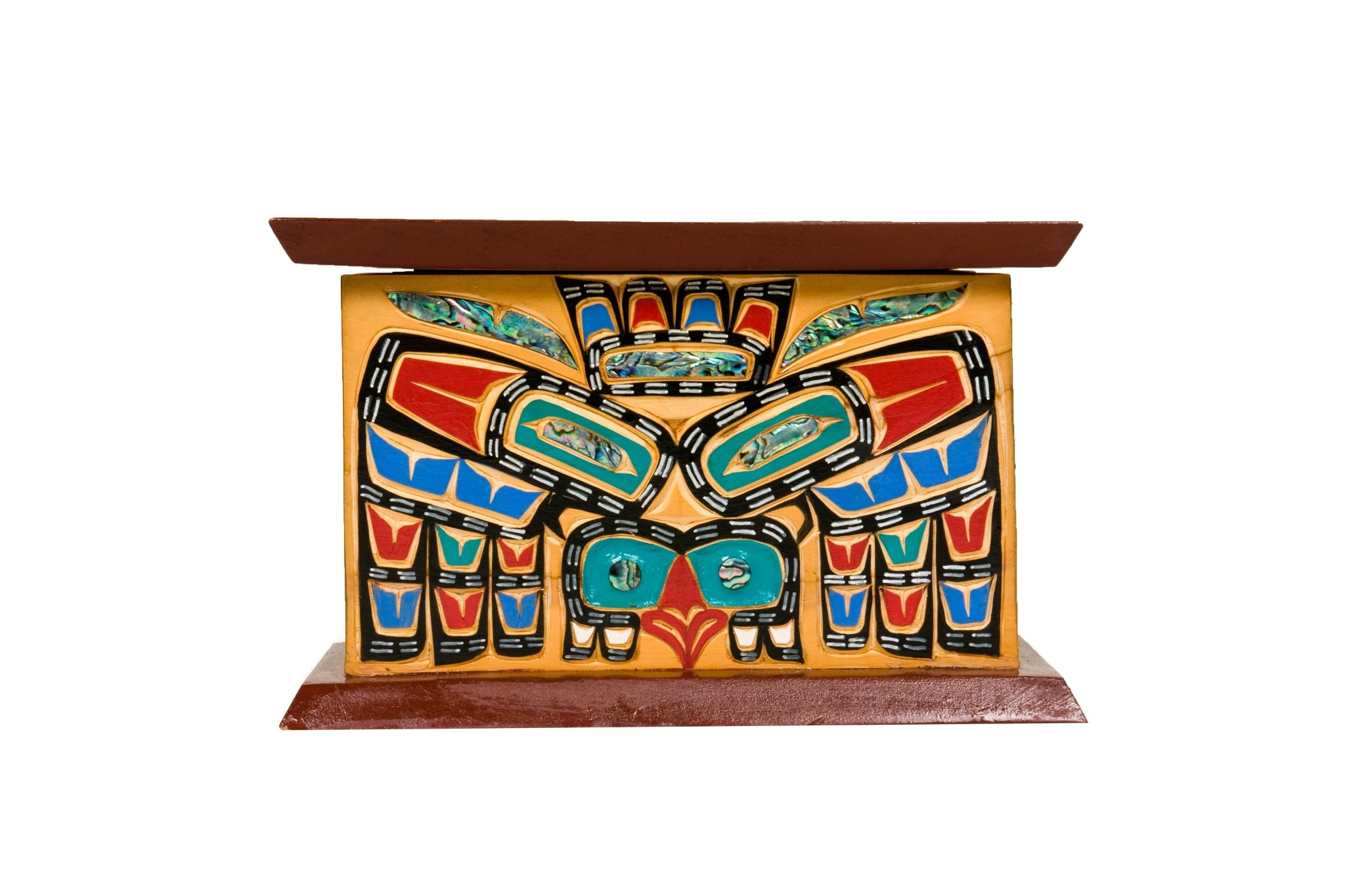CUSTOM ORDER  Owl Box  (Kwagiulth)