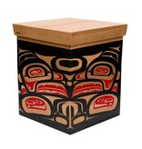 CUSTOM ORDER  Large Painted Haida Box