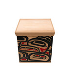 Large Cedar Haida Raven Box