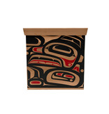 Large Cedar Haida Raven Box