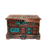 CUSTOM ORDER  Indigenous Raven Chest