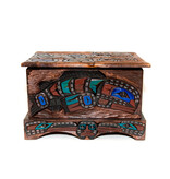 SOLD  Salmon | Wolves | Killer Whale | Hummingbird Chest