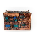 SOLD  Salmon | Wolves | Killer Whale | Hummingbird Chest