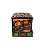 SOLD  Wolf Dancer | Wolf with Human Child | Butterfly Chest
