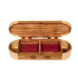 CUSTOM ORDER  Feather and Smudge Box with Bear Design