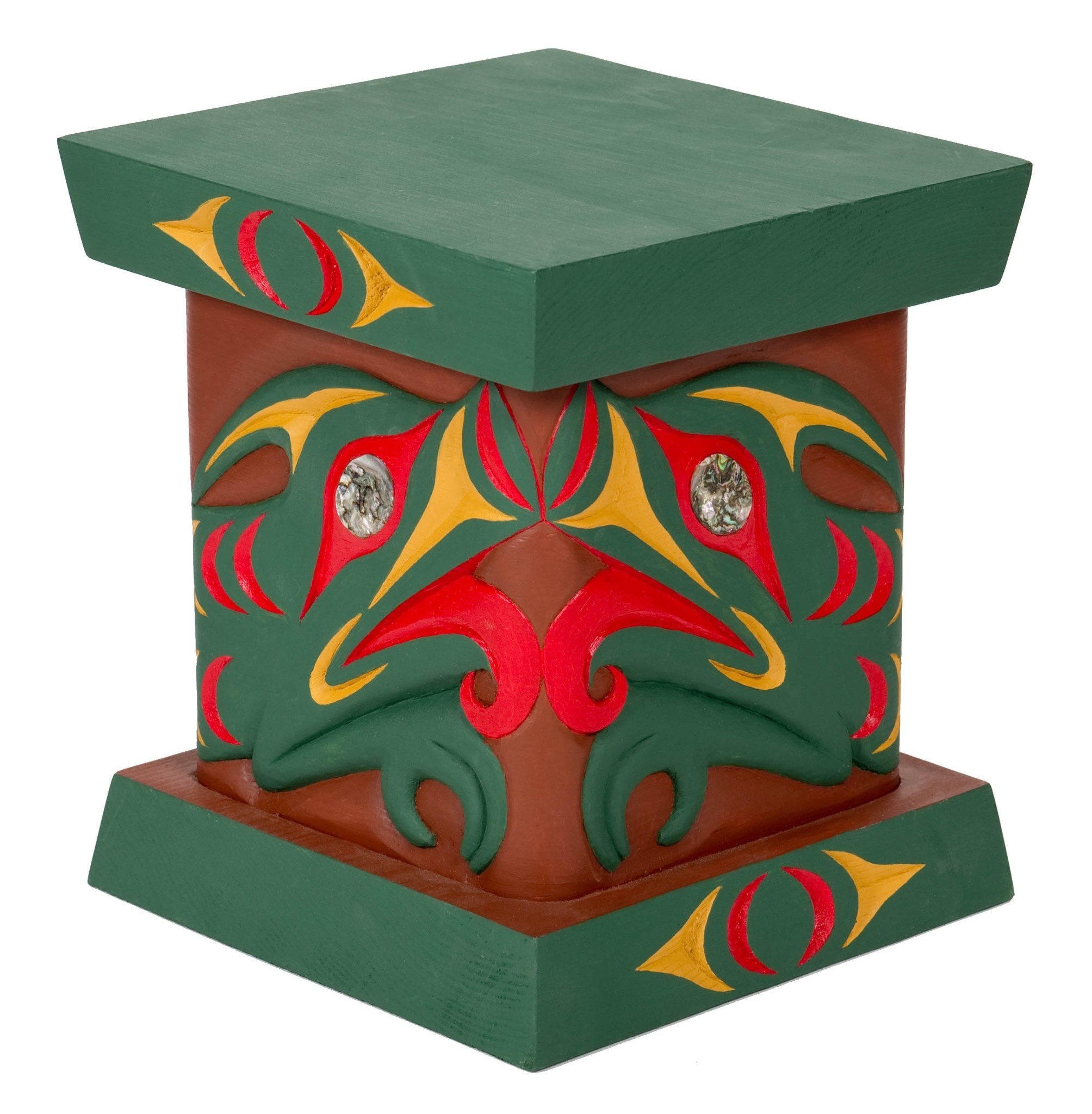 Bent Box with Salish Serpent Design