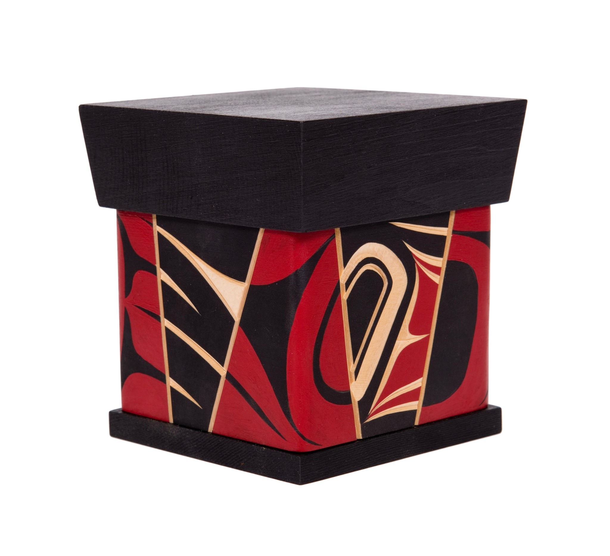 SOLD  West Coast Raven Bentwood Box