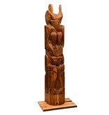 SOLD  Thunderbird and Bear Totem Pole