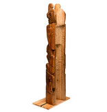 SOLD  Thunderbird and Bear Totem Pole