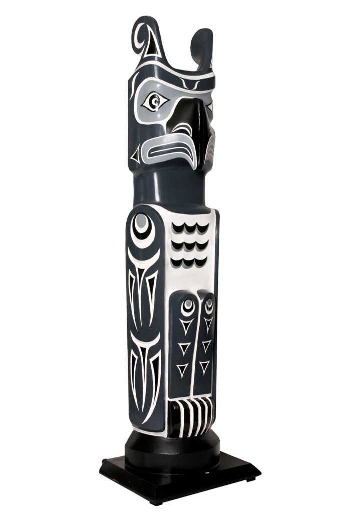 SOLD  Coast Salish Thunderbird Pole
