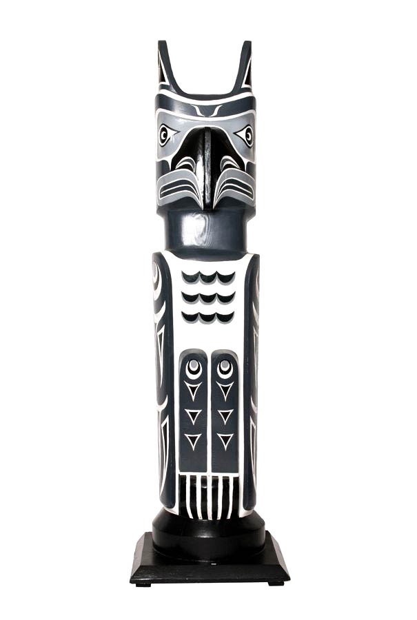 SOLD  Coast Salish Thunderbird Pole