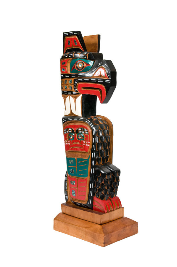 CUSTOM ORDER  Thunderbird Totem Pole (Kwakwaka'wakw).