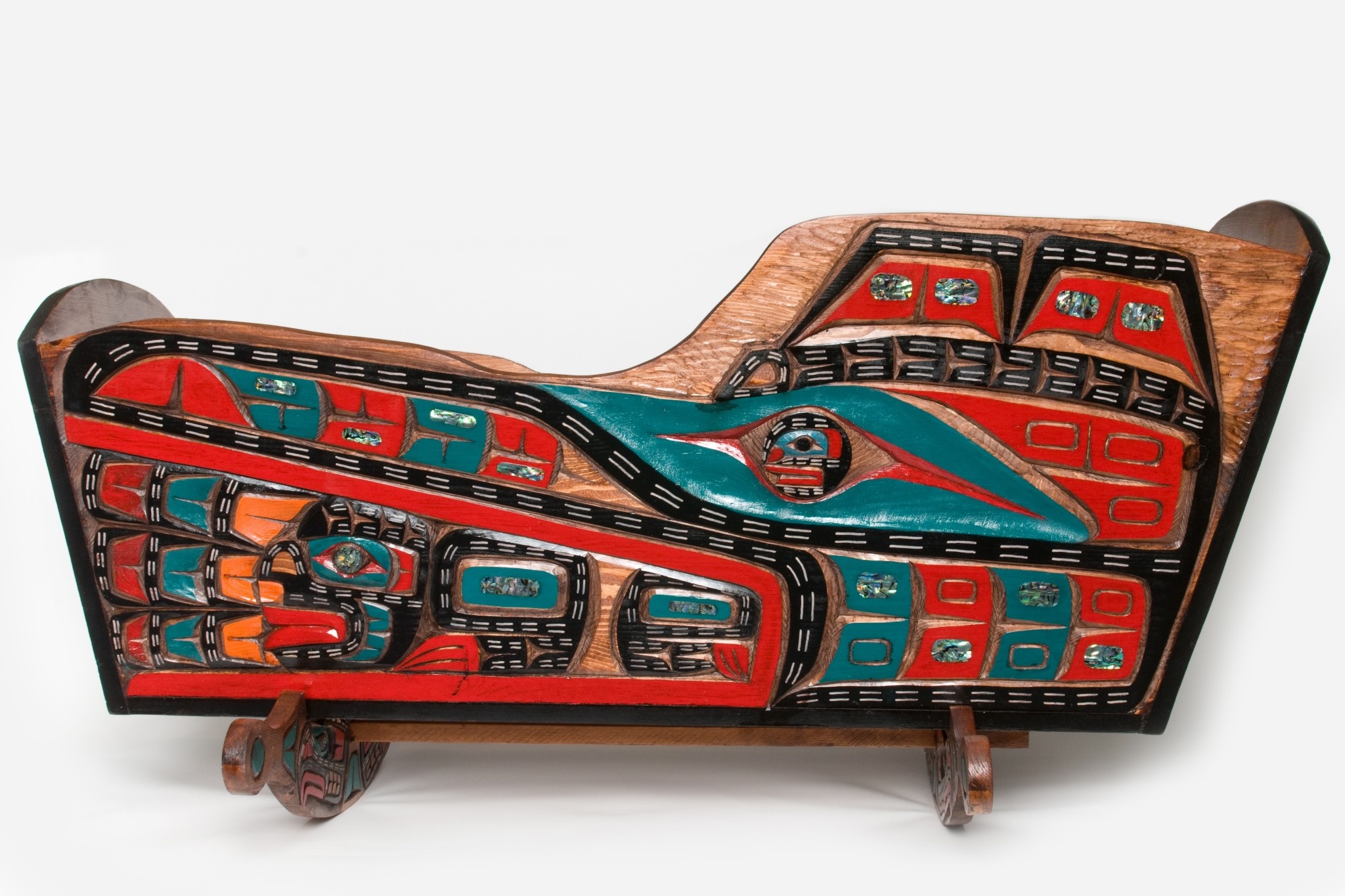 CUSTOM ORDER  Traditional Cradle (Kwagiulth).
